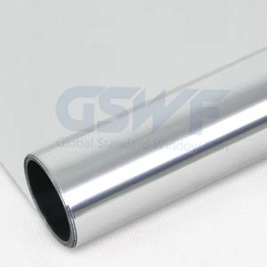 8mil bạc cửa sổ an ninh phản chiếu phim